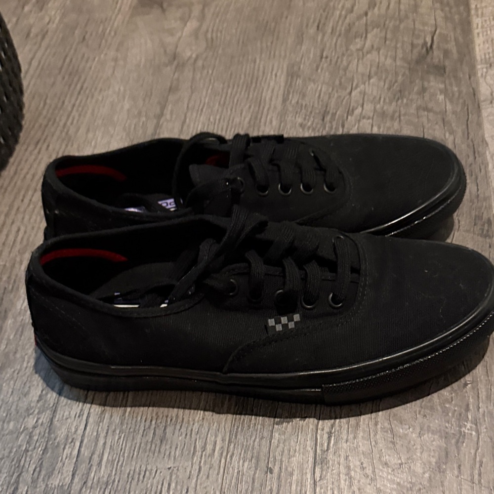 Classic Vans Black Canvas Sneakers (never used) - Picture 4 of 6
